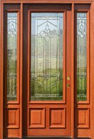 mahogany doors